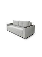 Диван прямой «СИМПЛ», с подлокотниками с МДФ, с пружинным блоком, ткань вивальди 14, цвет светло - серый 10901779 Диван прямой «СИМПЛ», с подлокотниками с МДФ, с пружинным блоком, ткань вивальди 14, цвет светло - серый 10901779