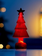 Фигура светодиодная "Елочка бархатная красная", 1 LED, 15х6 см, от бат. 3xAG13, Т/БЕЛЫЙ 10874065 - фото 16969490