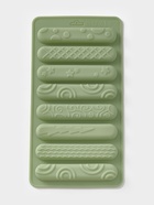 Форма для выпечки печенья Доляна, силикон, 8 ячеек (8.8×1.5×1 см), 20×10×1.7 см, зелёная - Фото 2