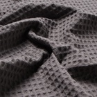 Банные полотенца LoveLife Waffle gray, 2 шт.: 100×150, 50×100 см, хлопок 100% - Фото 7