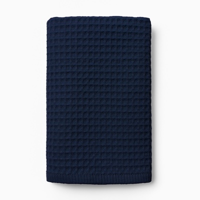 Банные полотенца LoveLife Waffle blue, 2 шт.: 100×150, 50×100 см, хлопок 100%
