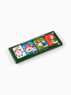 Шоколад новогодний «С предсказаниями», 12 г х 4 шт