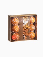 Ёлочные игрушки 8 шт. «Печенье» d=8 см и 11 см, коричневое - Фото 11