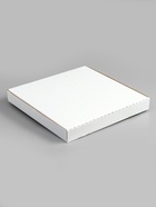 Коробка для пиццы, белая, 32×32×4 см - Фото 2