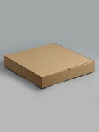 Упаковка для пиццы, бурая, 36×36×6 см - Фото 3
