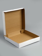 Упаковка для пиццы, белая, 36×36×6 см - Фото 5