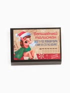 Кошельковая фигурка в коробке «Волшебный талисман», 5.4 х 3.6 см - фото 49669033