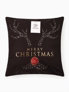 Наволочка декоративная новогодняя «Этель. Shining Horns», 40×40 см, велюр - Фото 6