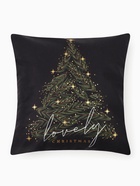 Наволочка декоративная новогодняя «Этель. Lovely Christmas», 40×40 см, велюр - Фото 2