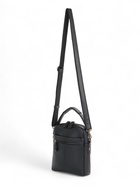 Сумка кросс-боди мужская Bagsland на молнии, 2 наружных кармана, с ручкой, длинный ремень, 17×5×22 см, чёрная - Фото 3