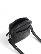 Сумка кросс-боди мужская Bagsland на молнии, 2 наружных кармана, с ручкой, длинный ремень, 17×5×22 см, чёрная - Фото 9