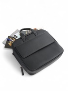 Сумка деловая мужская Bagsland на молнии, 38×9×44 см, чёрная - Фото 12