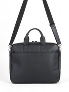 Сумка деловая мужская Bagsland на молнии, 38×9×44 см, чёрная - Фото 4