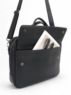 Сумка деловая мужская Bagsland на молнии, 38×9×44 см, чёрная - Фото 6