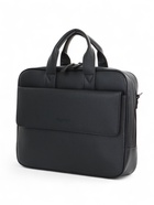 Сумка деловая мужская Bagsland на молнии, 38×9×44 см, чёрная - Фото 7