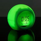 УЦЕНКА Часы - будильник Luazon LB-11, температура, подсветка, звуки природы, белый - Фото 4