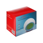 УЦЕНКА Часы - будильник Luazon LB-11, температура, подсветка, звуки природы, белый - Фото 8