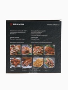 Аэрогриль BRAYER 2042BR, 8 литров, 1800 Вт, 8 программ, 80-200°С, LCD-дисплей, чёрный - Фото 16
