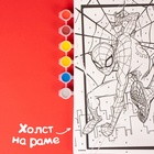 УЦЕНКА Роспись по холсту "Герой" 20х30 см, Человек-Паук - Фото 2