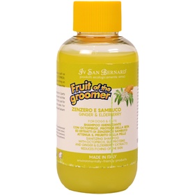 Шампунь ISB Fruit of the Groomer Ginger&Elderbery для любого типа шерсти против раздражений и перхот 10910998