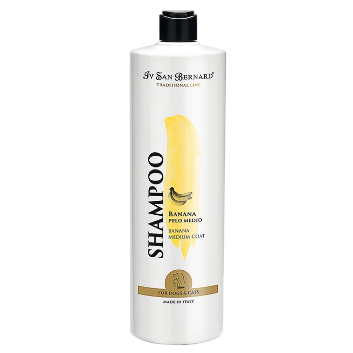 Шампунь Iv San Bernard Traditional Line Banana для шерсти средней длины 1 л - Фото 1