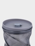 Стакан «Вихрь», 500 мл, 8×16 см, с трубочкой, силиконовая крышка, стекло, чёрный - Фото 6