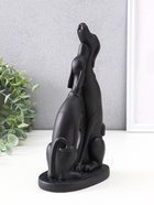 Фигурка гипс «Пара собачек», 23 см, чёрный - Фото 3