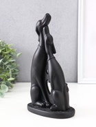 Фигурка гипс «Пара собачек», 23 см, чёрный - Фото 4