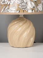 Лампа настольная керамика "Кадди" 1хE14 40Вт бежевый RISALUX - фото 809179198