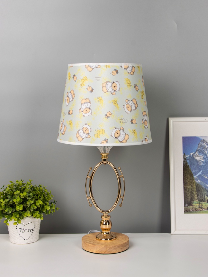 Настольная лампа «Алора» Е27 40 Вт золото RISALUX