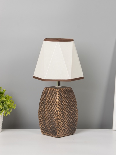 Лампа настольная 16444/1BR E14 40 вт бронза RISALUX