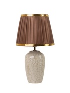 Настольная лампа «Доминика» Е27 40 Вт бежево-белый RISALUX - фото 5039569