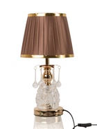 Лампа настольная 16139/1 E27 40 Вт+LED подсветка золото RISALUX - фото 5039575