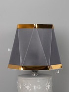 Настольная лампа "Сандра" Е14 40Вт серый RISALUX - фото 52743271