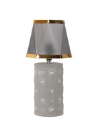 Настольная лампа "Сандра" Е14 40Вт серый RISALUX - фото 52743274
