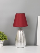 Настольная лампа 16418/1SL E14 40 Вт серебро RISALUX 10902314