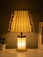 Лампа настольная «Корона» 1×40 Вт Е27 1×3 Вт LED золото RISALUX - фото 5039583