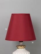 Настольная лампа «Николь» Е14 40 Вт белый/красный RISALUX 10902323
