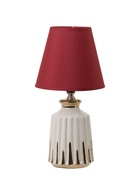 Настольная лампа «Николь» Е14 40 Вт белый/красный RISALUX 10902323