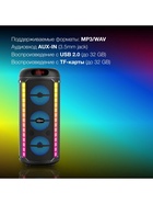 Минисистема Hyundai H-MC1221 черный 15Вт/FM/USB/BT/SD/MMC 10909137 - фото 16875066