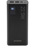 Мобильный аккумулятор Digma DGPF30A 30000mAh QC3.0/PD3.0 22.5W 3A 4xUSB-A/USB-C черный (DGPF30A22ABK - фото 51793110