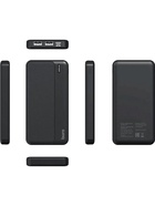 Мобильный аккумулятор Buro BPF10A 10000mAh QC3.0/PD3.0 22.5W 3A 2xUSB-A/USB-C черный (BPF10A22PBK) 1 10909142 - фото 16875102
