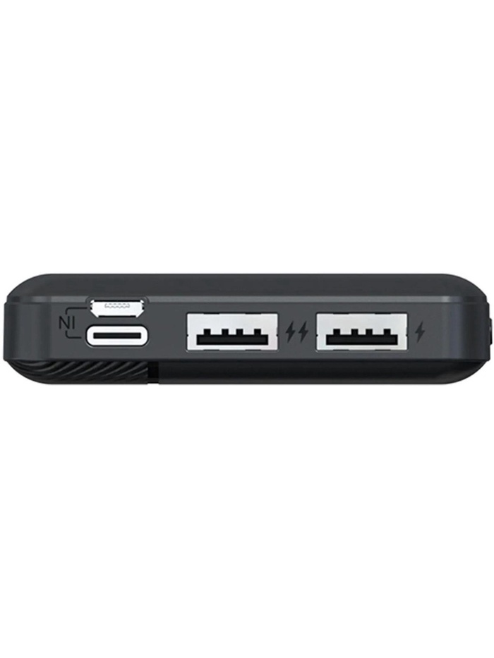 Мобильный аккумулятор Buro BP10A 10000mAh 10W 2A 2xUSB-A/USB-C черный (BP10A10PBK) - фото 51793124 Мобильный аккумулятор Buro BP10A 10000mAh 10W 2A 2xUSB-A/USB-C черный (BP10A10PBK) - фото 51793124