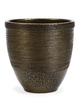 {{photo.Alt || photo.Description || 'УЦЕНКА Горшок для цветов «Тёмное золото», керамический, 2.4 л, коричневый'}}