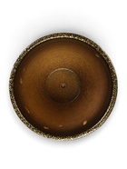 УЦЕНКА Горшок для цветов «Тёмное золото», керамический, 2.4 л, коричневый - Фото 3