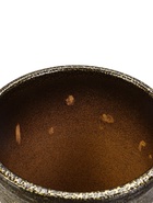 УЦЕНКА Горшок для цветов «Тёмное золото», керамический, 2.4 л, коричневый - Фото 5