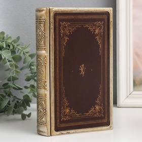 {{photo.Alt || photo.Description || 'УЦЕНКА Шкатулка-книга «Геральдический лев», металл, кожзам, 20×12×4 см'}}