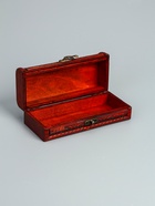 УЦЕНКА Шкатулка-купюрница дерево "Листья" 5,5х17,5х8 см - Фото 3