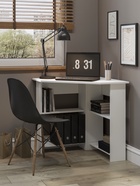 Стол письменный угловой «ЖС-1», 735×735×750 мм, цвет белый 10910369 Стол письменный угловой «ЖС-1», 735×735×750 мм, цвет белый 10910369