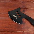 УЦЕНКА Топорик туристический "Мастер К", черный, 10*28 см, 400 г - Фото 2